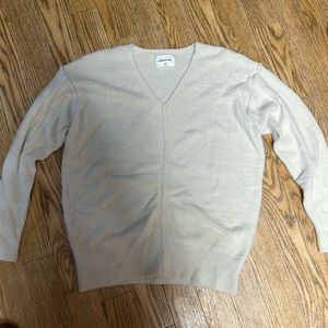 Wilfred free Aritzia v neck sweater. NEVER WORN. So soft runs large